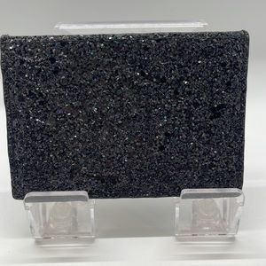 Kate Spade sparkle black cardholder